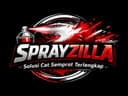 Sprayzilla Pontianak Logo — red silver spray can with bold SPRAYZILLA branding