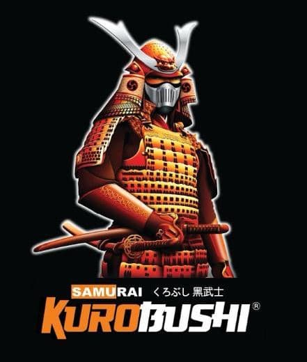 Samurai Kurobushi mascot - karakter samurai perwakilan brand Samurai Paint